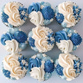 Floral Theme Cupcakes