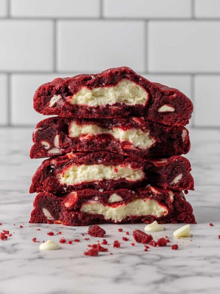 Red Velvet Cookies (Pack of 4)